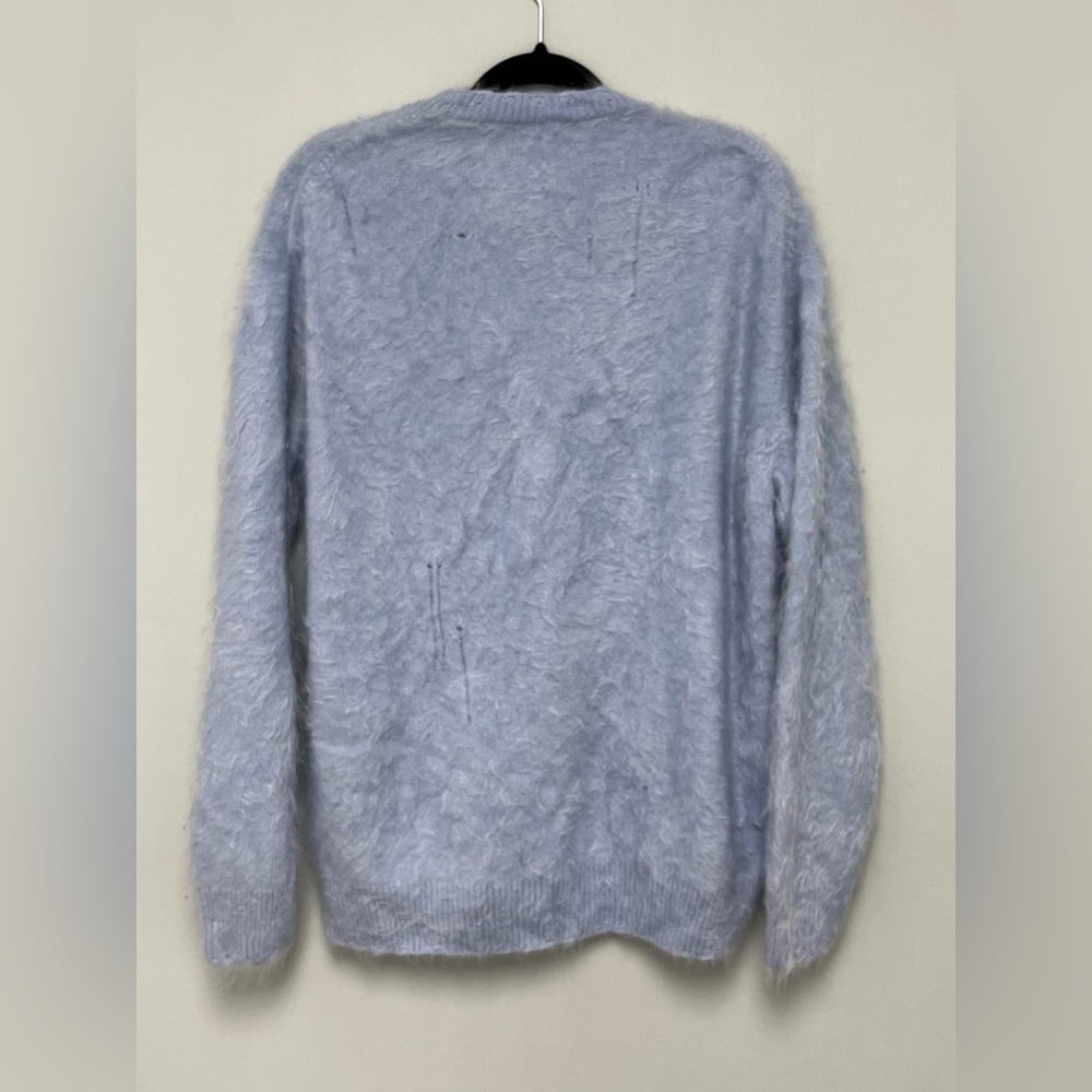 R13 Japanese Brushed Cashmere Cardigan - Light Blue. Size medium - Picture 13 of 14